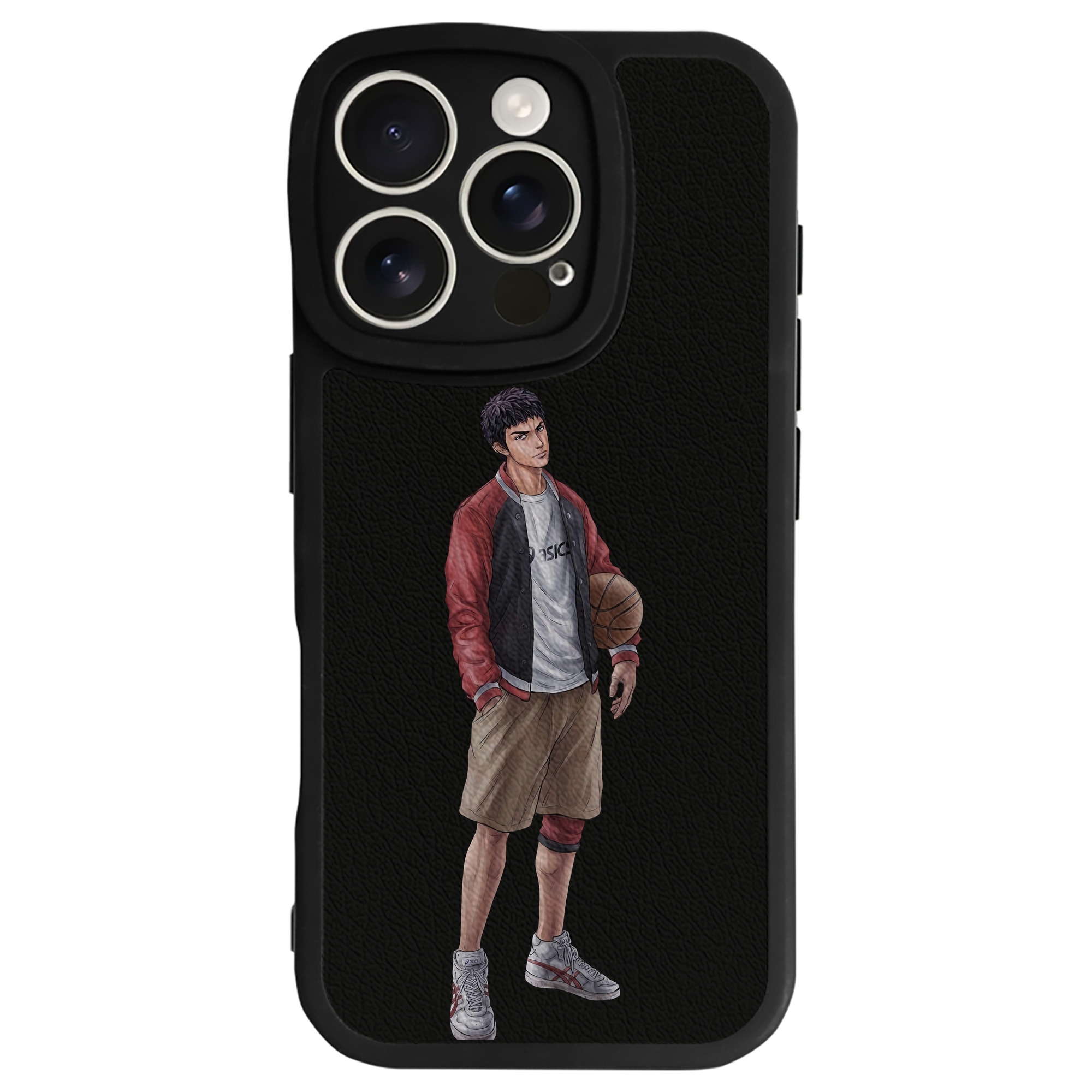 （画像用） SLAM DUNK／スラムダンク 【iPhone 16シリーズ対応】シリコンスマホケース（レザー調） 材質：シリコン